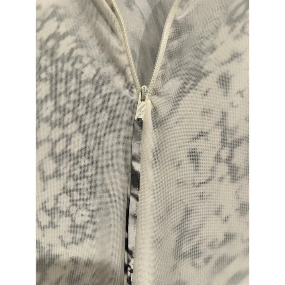 Lululemon Mesh Overlay High Neck‎ Dress in Watercolor Blur Size 12
